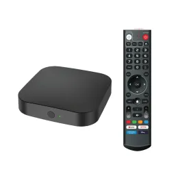 Q8 Amlogic S905Y4 OTA Smart TV Box andorid 11.0 4GB 32 GB Voice 4K wideo 2.4G 5G WiFi BT5.0 Set z górnym pudełkiem