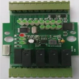 Circuitos integrados 8DI/4RO 8 canais de entrada digital 4 canais de saída de relé Módulo IO remoto Comunicação Modbus RTU RS485 isolado a Auqf