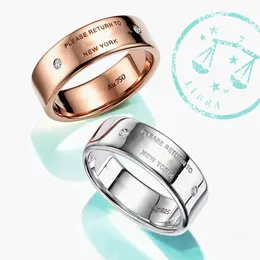 Anelli del progettista di marca per le donne Fashion Forever Love Ring Woman Tag Gioielli per anelli da dito femminili