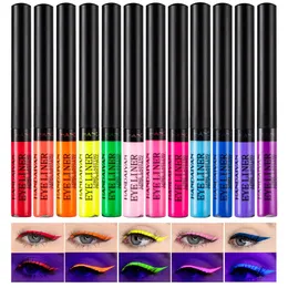 Ögonskugga/foderkombination 12 färger creme gel foder snabb torr färgad eyeliner set svettbeständig långvarig matt ögonfoder smudsäker skugga blyerts 231109