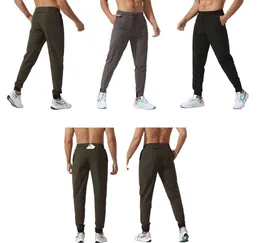 Luu Womens Men's Jogger Long Pants Sport Yoga Outfit snabb torrt dragkampade gymfickor Sweatpants Byxor Mens Casual Elastic Brand Midje Fitness Leggings