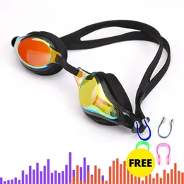 Schwimmbrille Professionelle Männer Frauen Schwimmbrille Anti-Fog-Leck UV-Schutz Schwimmbrille Eyewear Einstellbare Schwimmbrille für Erwachsene P230408