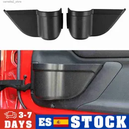 Araba Organizatörü 2 PCS Jeep Wrangler için Ön Kapı Net Cep Saklama Kutusu JK 2011-2017 Stowing Depolama Depolama Organizatörü Araba İç Aksesuarları Q231109