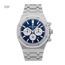 Audemar Pigue Royal Large Dial Oak Watch Mens Quartz Movement Wristwatch Royal Oak Cronografo Auto Orologio Da Uomo i Acciaio Wn-Clyl