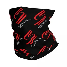 Шарфы Айртон Сенна с логотипом, бандана, гетры с принтом, маска для мотокросса, шарф, теплый головной убор, велосипедный головной убор для мужчин, женщин, взрослых, зима