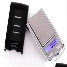 Scales Wholesale 100g 0.01g 200g Scales Digital Scales NCE WEVINGENGENT LED Electronic Car Key Design Drop Drop DRIVE DHGJL