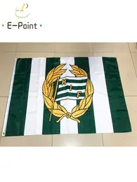 Sweden Hammarby IF Flag 35ft 90cm150cm Polyester flags Banner decoration flying home garden flagg Festive gifts7530605