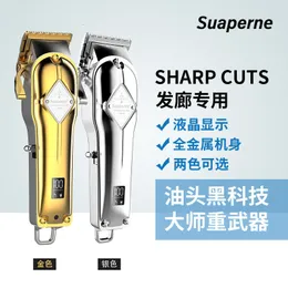 Electric Shavers Limural Hair Clippers for Men Professional Cutting Kit Beard Trimmer Barbers Cordless Close Tblade 230906