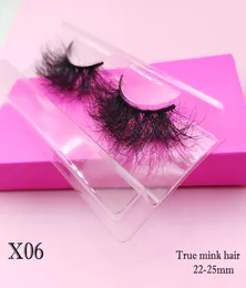 25 mm mink eyelashes bulk Thick Natural long lashes whole faux cils naturel Soft cotton band female Makeup vendor custom packa5786490