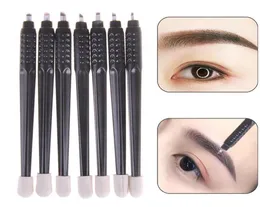 Tattoo Needles Disposable Pen With Eyebrow Permanent Makeup F9 F12 F14 U12 U14 U18 Pins Embroidery Blades3655468