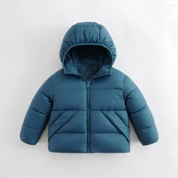 Down Coat MARC&JANIE Outdoor Style Boys Ultra-lightweight Thickened Warm Jacket For Winter 231512