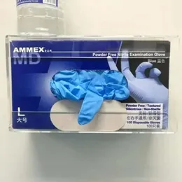 Caixas de tecido guardanapos luva caixa de armazenamento de papel seguro de trabalho display acrílico dispensador rack montável na parede titular 231108