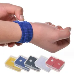 New Pest Control Many Color Health Care Anti Nausea Wristbands Car Sickness Reusable Motion Sea Sick Carsickness Travel Wrist Bands Wholesale