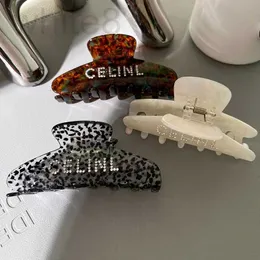 Kopfbedeckung, Haarschmuck, Designer, 2023, neue Miu-Essigsäureplatte mit Diamant-Klemmclip, Haarnadel im italienischen Stil, Hinterkopflöffel, Ball Premium WPLZ