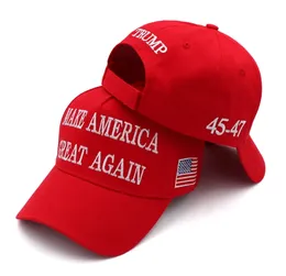 Trump Activity Party Hats Algodão Bordado Basebal Cap Trump 45-47th Make America Great Again Sports Hat 398QH