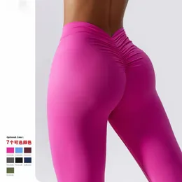 Pantaloni attivi Antibom Leggings fitness da corsa all'aperto Collant yoga per sollevamento fianchi sportivi traspiranti ad asciugatura rapida da donna
