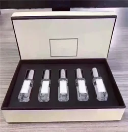 Fashion Cologne 5 pcs set for men portable Fragrance kits long lasting gentleman perfume sets top smell 9 ml 57154237
