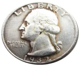 10 pezzi di monete da un quarto di dollaro USA su arti e mestieri Un set di monete commemorative Washington del 1932-1964 Copia Decora CoinLibe1481736