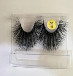 12 Stlye 25mm long 3D mink hair false eyelashes to make eyelash lengthening version by hand 6947866