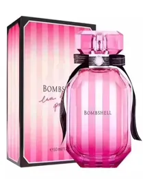 Designer feminino perfume bombshell senhora edp fragrância 100ml 33oz floral fruta cheiro alta versão qualidade gorduras postage4048373