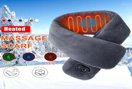 Winter Warm VibrationMassage Schal Beheizt USB Heizung Paar Halstuch Plüsch Kragen Schals Radfahren Caps Masken5851625