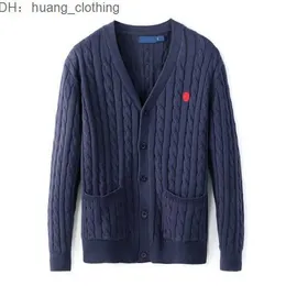 Designer Mens Hoodies Sweatshirts Ralph Sweater Men Zip Half Hoodie Knit Loose Horse Jackets Cloth Laurens Brand Vest Xo3f