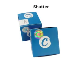 Cookies concentrate jar shatter 5ML clear containers with box