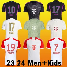 23 24 Kane Soccer Jerseys Sane 2023 2024 Football Shirt Musiala Goretzka Gnabry Bayerns Munich Camisa de