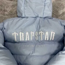 Ceketler Tasarımcı Kadın Londra Ceket 2023SS Trapstar Winterjacke İşlemeli Ceket DT1N FCYK