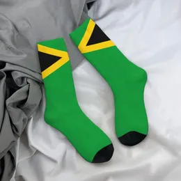 Meias masculinas feliz engraçado masculino homens harajuku jamaica bandeira meia esporte mulheres primavera verão outono inverno