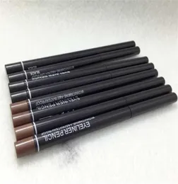 Ögonfoder Kajal Makeup Eyeliner Automatisk roterbar ögonbrynspennor Vattentät svart Brown5314289