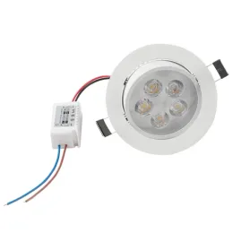 LED Dimmable Downlight Super Bright REARED 9W 12W 15W 21W LED SPOT LED LED مصباح السقف AC110V 220V AC85-265V 12 LL