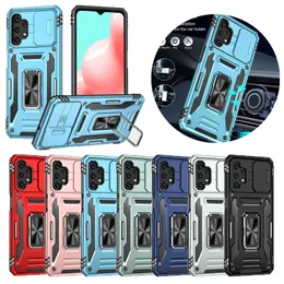 Custodie per cellulari con fotocamera per diapositive per Motorola G 5G Play Power Stylus Edge 30 40 G73 G84 Custodia per telefono con cavalletto magnetico antiurto per armatura