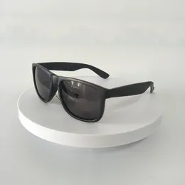 Mattschwarze Sonnenbrille Herren Klassische Marke Retro Brillen Damen Luxus Designer Brillen Quadratische Sonnenbrille UV-Schutz