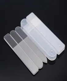 Whole Nano Glass Nail Files Professional paznokcie buforowanie Manicure Manicure Tool z Box1395808