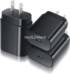 Super Fast Charging PD USB-C Wall Charger Mini Portable Power Adapter EU US Type C Chargers för Samsung S20 S10 S22 S23 Obs 10 iPhone 12 13 14 15 M1