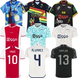 2023 2024 Fußballtrikots TADIC BROBBEY BERGHUIS Marley Spezial-Kit KLAASSEN BROBBEY BERGWIJN CRUYFF 23 24 Heim-Auswärts-Fußballtrikot Herren-Kit-Uniformen