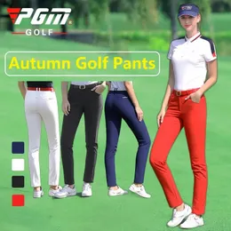 Kvinnor Pants Capris Golf Pants for Women Ladies Autumn Spring Golfer Clothing Sports Wear Slim Breattable Golf Trousers Girls Sports PantsXS-XL 231108