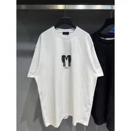 2023 새로운 여성 고품질 Tshirt 품질의 가족 핸드 헬드 슬리브 백 프라이드 플래그 프린트 티셔츠