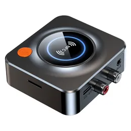 2023 Nowy NFC Bluetooth 5.1 Odbiornik audio 3,5 mm Aux RCA Stereo Music Bezprzewodowy adapter dla głośnikowego Zestaw samochodów TF odtwarzanie karty TF