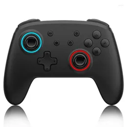 Controller di gioco Mini Maniglia wireless 600mah Alimentato a batteria Motori con luci a 7 colori per commutatori 5v