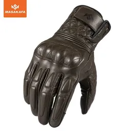 스키 장갑 새로운 가죽 오토바이 장갑 겨울 장갑 Guanti Guantes Moto Invierno Cuero luvas motocicleta 남자 여자 zln231110