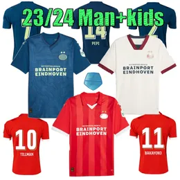 2023 2024 DE JONG Fußballtrikots 23 24 110. Home Away Drittes Fußballtrikot LANG LOZANO BAKAYOKO TIL Fußballtrikot Herren Kinder Kit Fans Uniformen