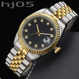 Womens Watch Datejust Mens Luxury Watches ZDR 36mm With Diamonds 2813 Mechanical Montres Mouvement Plated Gold Silver Color Watch Business SB039 B23