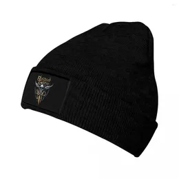 Berets Baldur's Gate Logo Hats Autumn Winter Beanies Warm Astarion Game Caps Men Women Acrylic Knitted