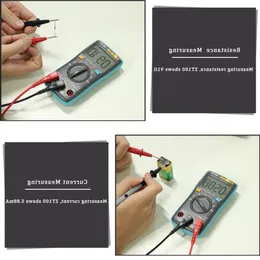 FreeShipping Digitale Multimeter ZT301 302 True-RMS DC/DA Voltmeter Ampèremeter Multimetro DMM Weerstand Ohm Cap Hz Temp Tester Gtrtc