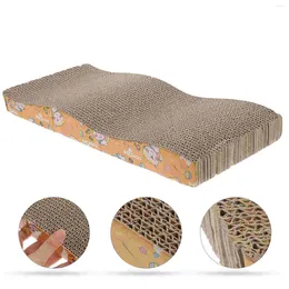 Giocattoli per gatti Scratch Scratching Board Scratcher Cartone giocattolo Scatola per animali ondulata Kitten Post Lounge Animali domestici Catty Accessori Pad Gatti