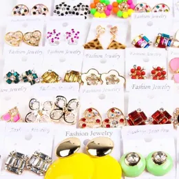 Dangle Earrings Fashion 30pairs/pack Mixed Style Drop Hook For Women Girl Gift