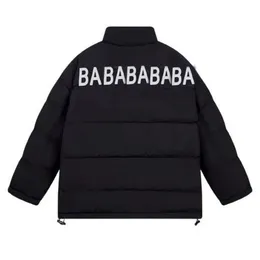 デザイナーBa Men Down Parkas Jackets 2024冬の作業用服屋外の肥厚ファッションウォームウォームライブ放送グースダウンコートXS -L .CC