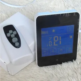 Freeshipping Infrared Remote Control Ultra-Thin Screen Fan Coil Thermostat XJHHW